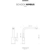 Kuhinjska armatura Schock NIMBUS 523000 Chrom 